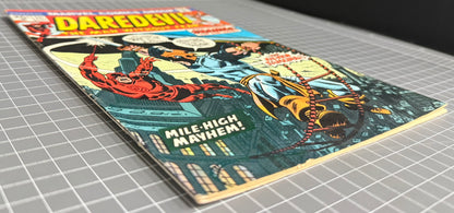 🔑 DAREDEVIL #111 [MARVEL COMICS] DIRECT *1ST APP. SILVER SAMURAI* 1974 FN