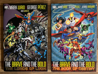 THE BRAVE AND THE BOLD #1 LORDS OF LUCK, #2 BOOK OF DESTINY [DC] HC/DJ SET