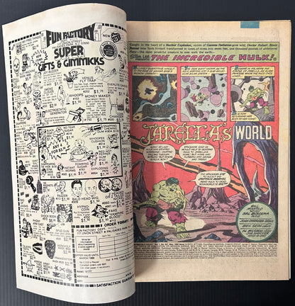 THE INCREDIBLE HULK #247 [MARVEL COMICS] NEWSSTAND 1980 FN