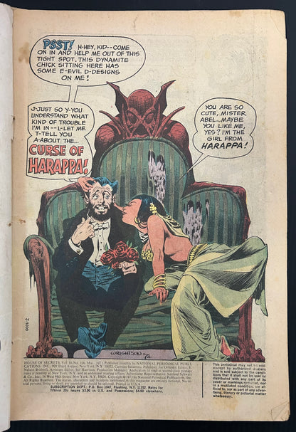 HOUSE OF SECRETS #106 [DC] COMIC 1973 FR/GD