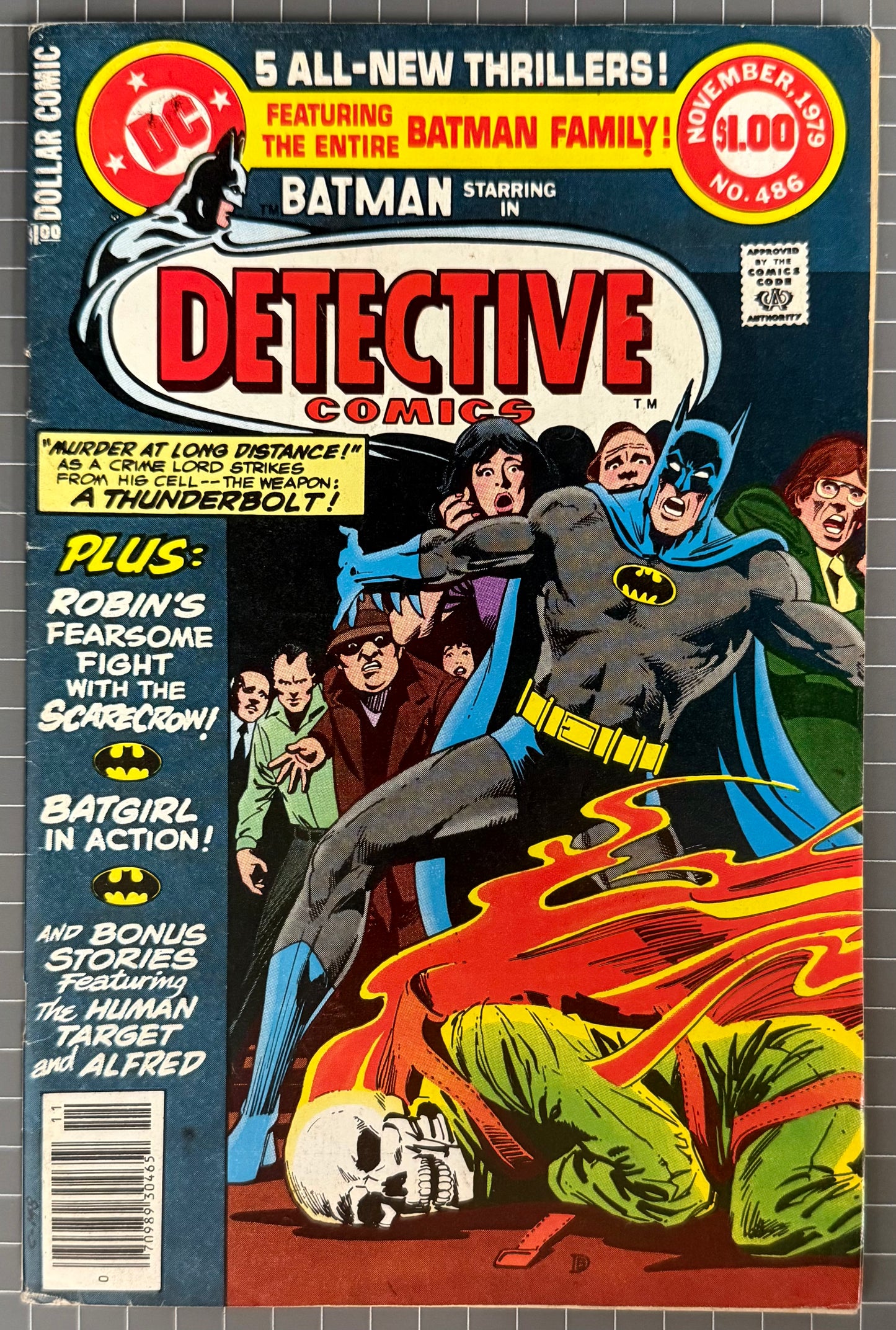 DETECTIVE COMICS #486 [DC COMICS] *DICK GIORDANO COVER* 1979 FN