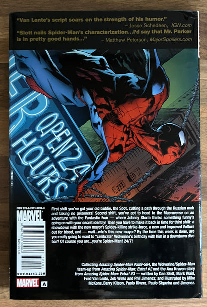 Marvel Premiere Edition: The Amazing Spider-Man 24/7 HC/DJ, 1st Print, 2009