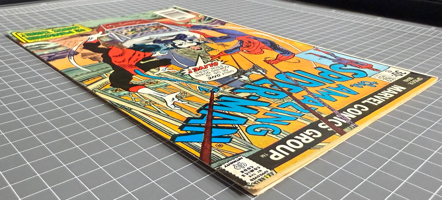 🔑 AMAZING SPIDER-MAN #162 [MARVEL COMICS] *1ST FULL APP. JIGSAW* 1976 VG/FN