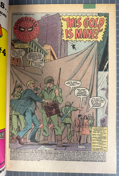 THE AMAZING SPIDER-MAN #268 [MARVEL COMICS] DIRECT 1985 FN/VF
