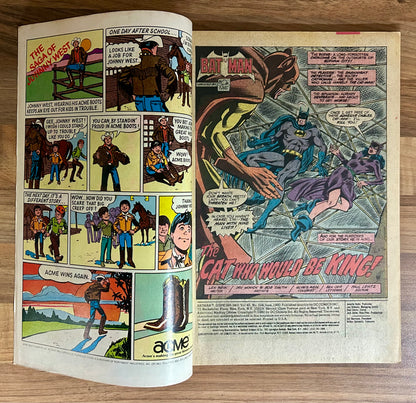 🔑 BATMAN #324 [DC COMICS] NEWSSTAND COMIC *COVER ART BY JIM APARO* 1980