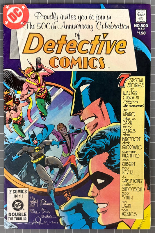 DETECTIVE COMICS #500 [DC COMICS] DIRECT 1981 VF/NM