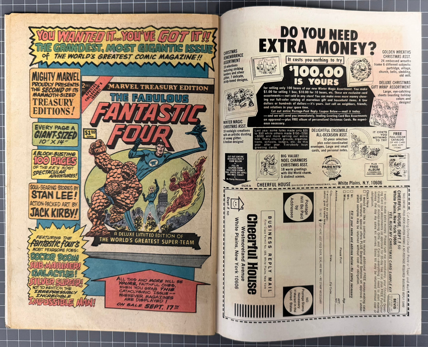 FANTASTIC FOUR #153 [MARVEL COMICS] 1974 VG+