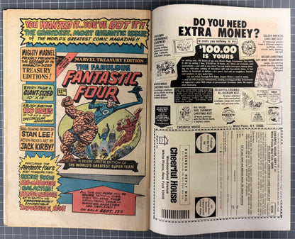 FANTASTIC FOUR #153 [MARVEL COMICS] 1974 VG+