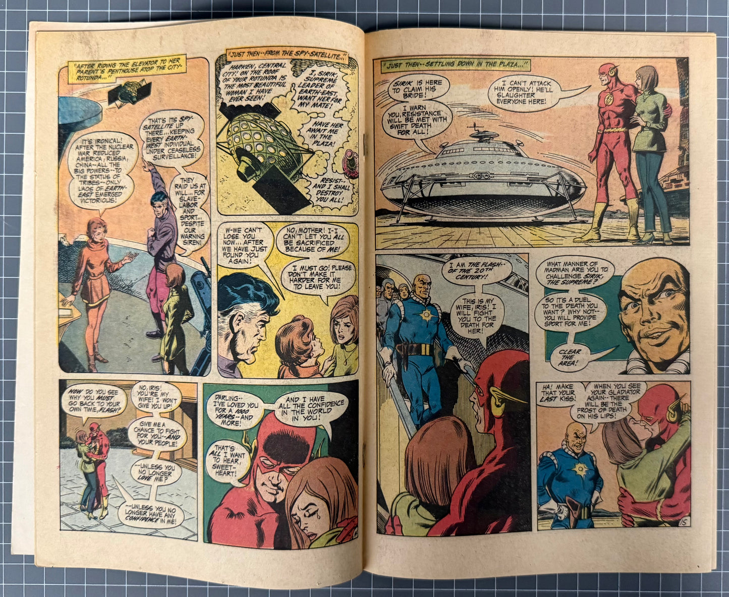 THE FLASH #203 [DC COMICS] *NEAL ADAMS COVER* 1971 FN+