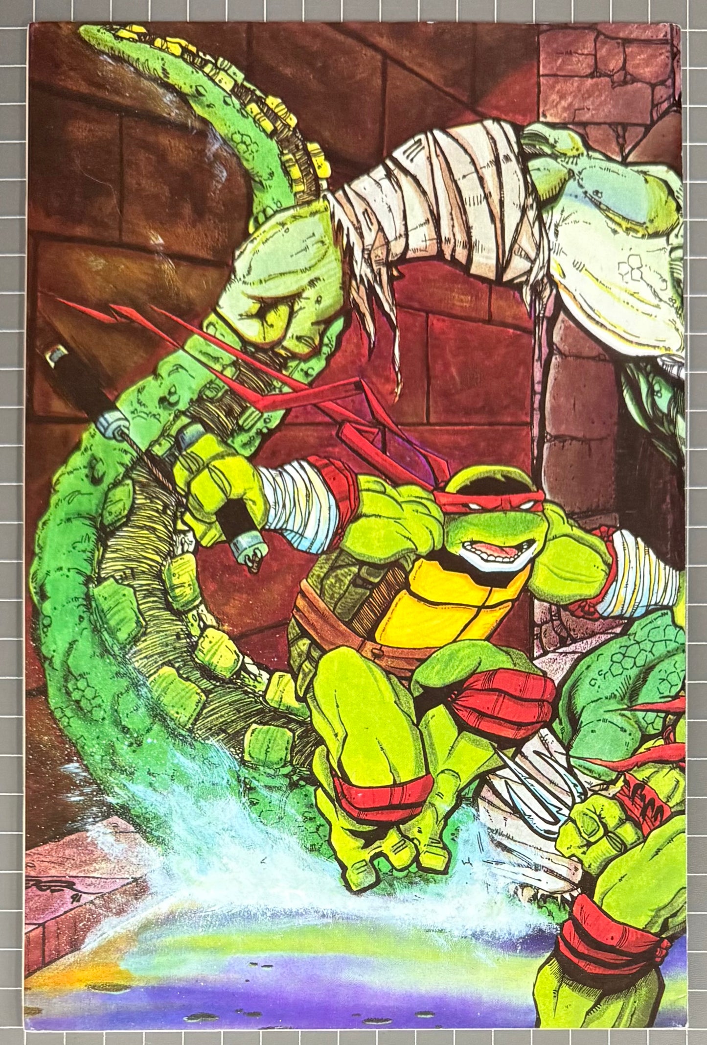 🔑 TEENAGE MUTANT NINJA TURTLES #45 (TMNT) [MIRAGE] *LEATHERHEAD* 1992 VF
