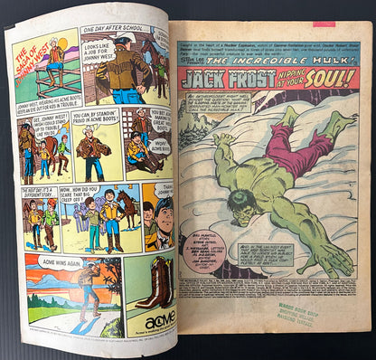 THE INCREDIBLE HULK #249 [MARVEL COMICS] NEWSSTAND 1980 FN-