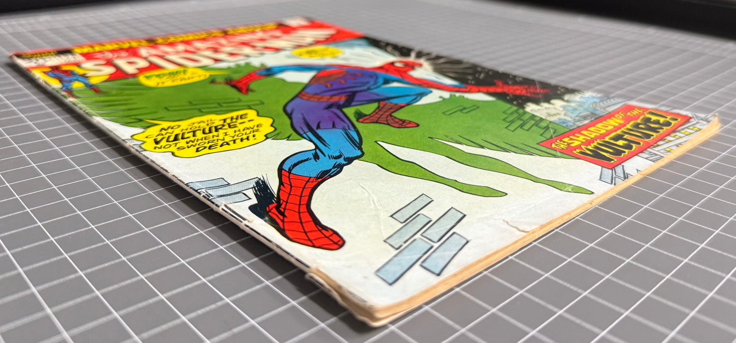 🔑 THE AMAZING SPIDER-MAN #128 [MARVEL COMICS] DIRECT 1974 VG