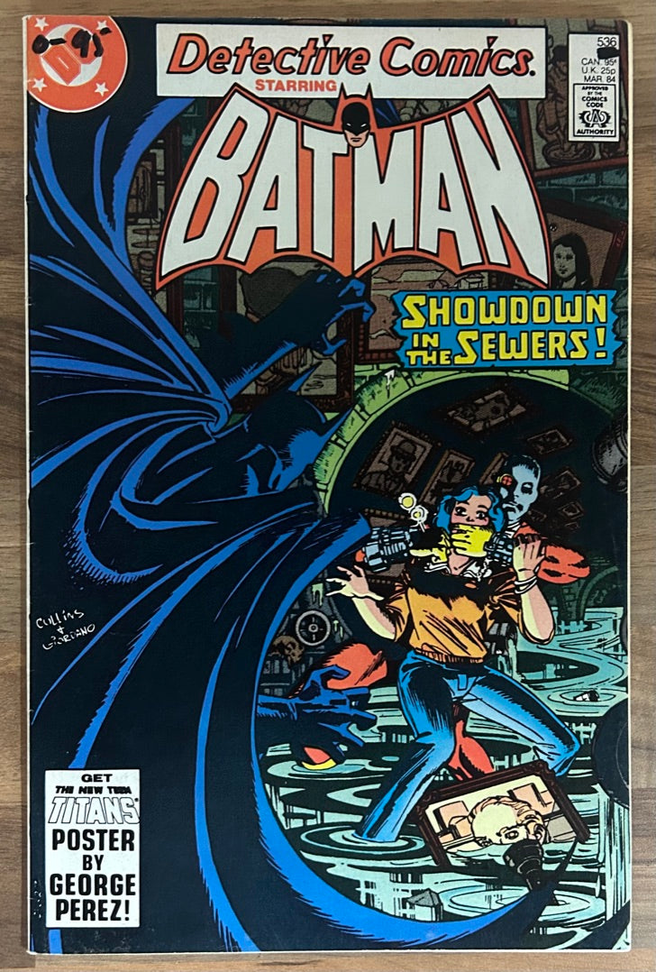 DETECTIVE COMICS #536 [DC COMICS] DIRECT 1984 FN/VF