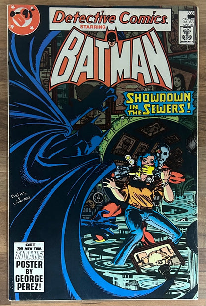 DETECTIVE COMICS #536 [DC COMICS] DIRECT 1984 FN/VF