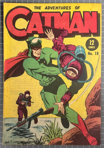 ADVENTURES OF CATMAN #18 [PAGE PUBLICATIONS] AUSTRALIAN COMIC 1966