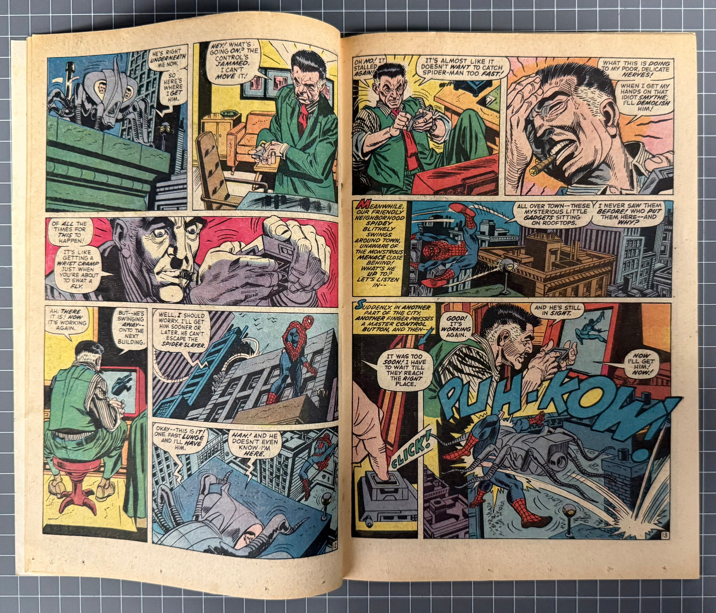 THE AMAZING SPIDER-MAN #105 [MARVEL COMICS] DIRECT 1972 FN+