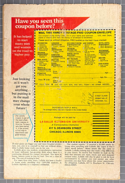 MARVEL SPOTLIGHT #9 [MARVEL COMICS] DIRECT 1973 GD-