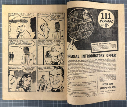 THE SHADOW #103 [TRICHO] AUSTRALIAN PRE-DECIMAL COMIC 1963