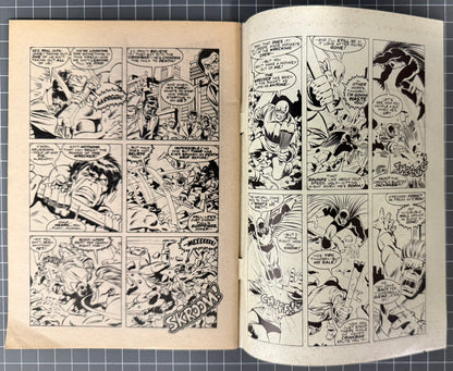 🔑 THE DEFENDERS #6 [YAFFA PUBLISHING] AUSTRALIAN MARVEL DIGEST COMIC 1980