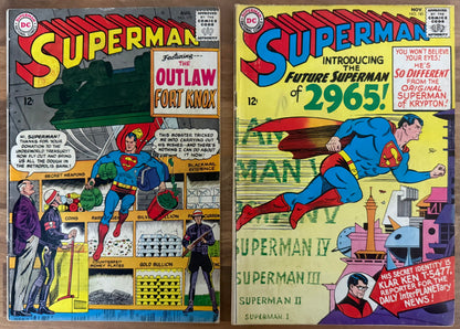 SUPERMAN #179-#255 [DC] NON SEQUENTIAL LOT 20 COMICS SILVER/BRONZE AGE BUNDLE
