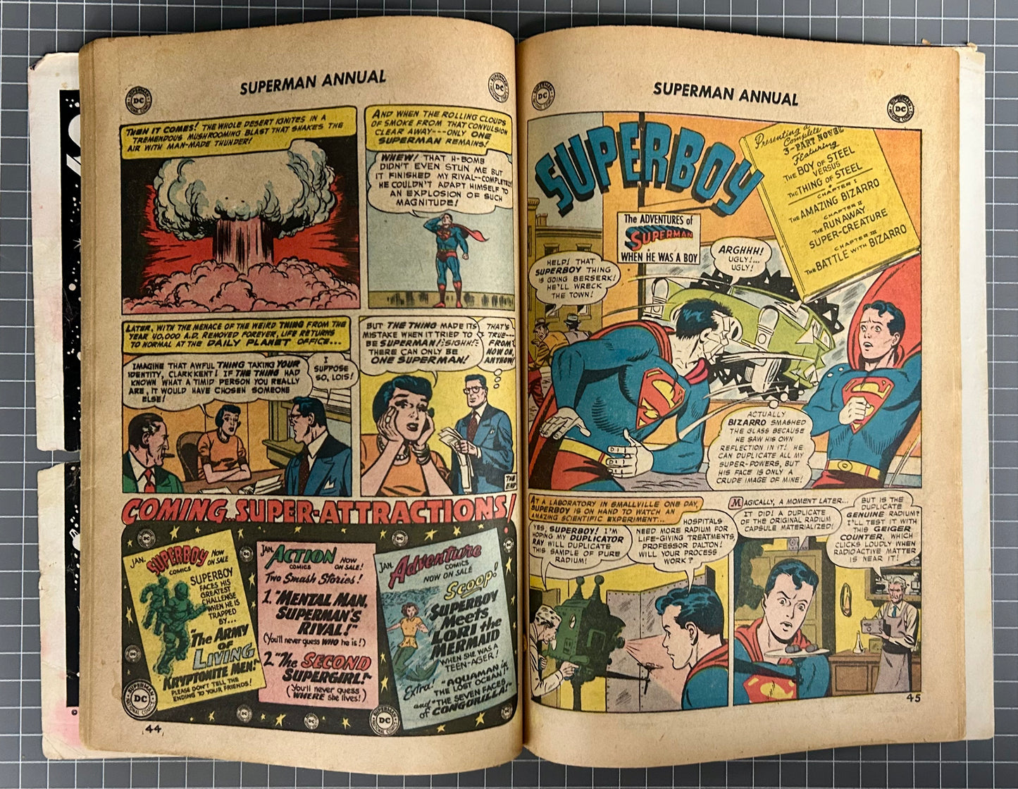 GIANT SUPERMAN ANNUAL #2 [DC COMICS] DIRECT 1960 GD-