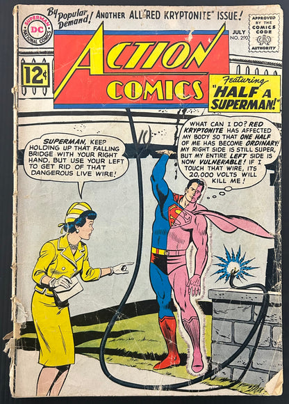 ACTION COMICS #290 [DC COMICS] DIRECT 1962 GD-