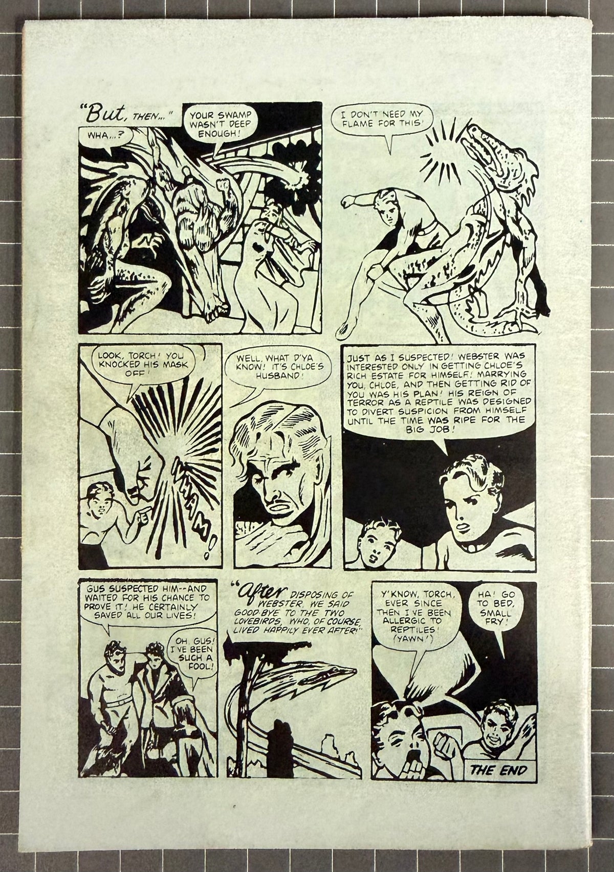 HUMAN TORCH [YAFFA] AUSTRALIAN MARVEL DIGEST COMIC 1980