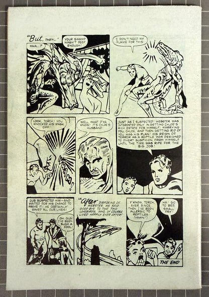 HUMAN TORCH [YAFFA] AUSTRALIAN MARVEL DIGEST COMIC 1980