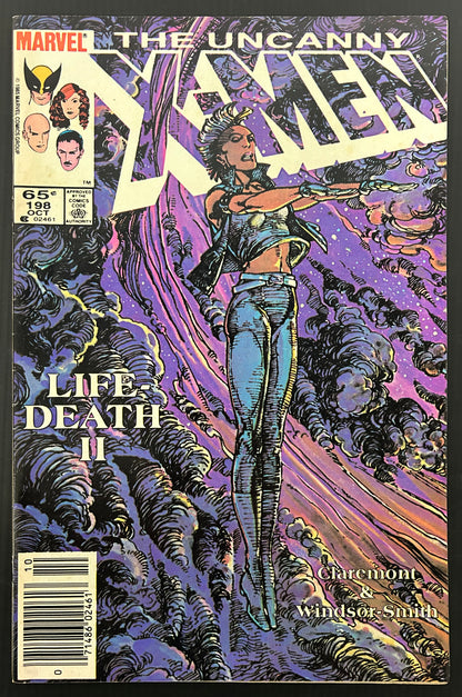 🔑 THE UNCANNY X-MEN #198 [MARVEL COMICS] 1985 FN/VF