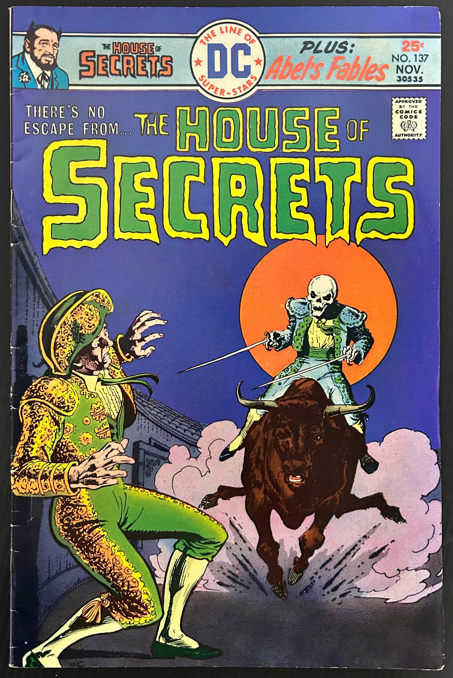 HOUSE OF SECRETS #137 [DC] COMIC 1975 FN/VF