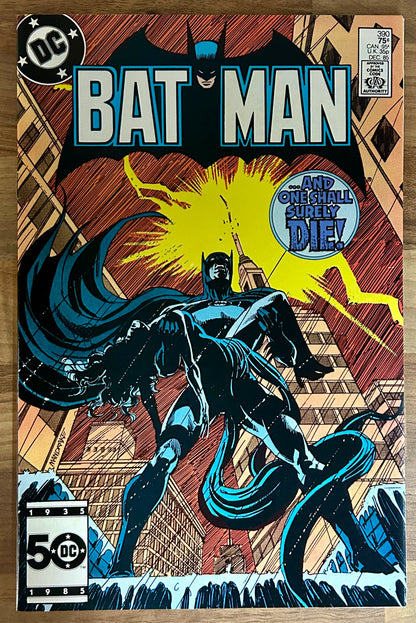 BATMAN #390 [DC COMICS] DIRECT 1985 NM-