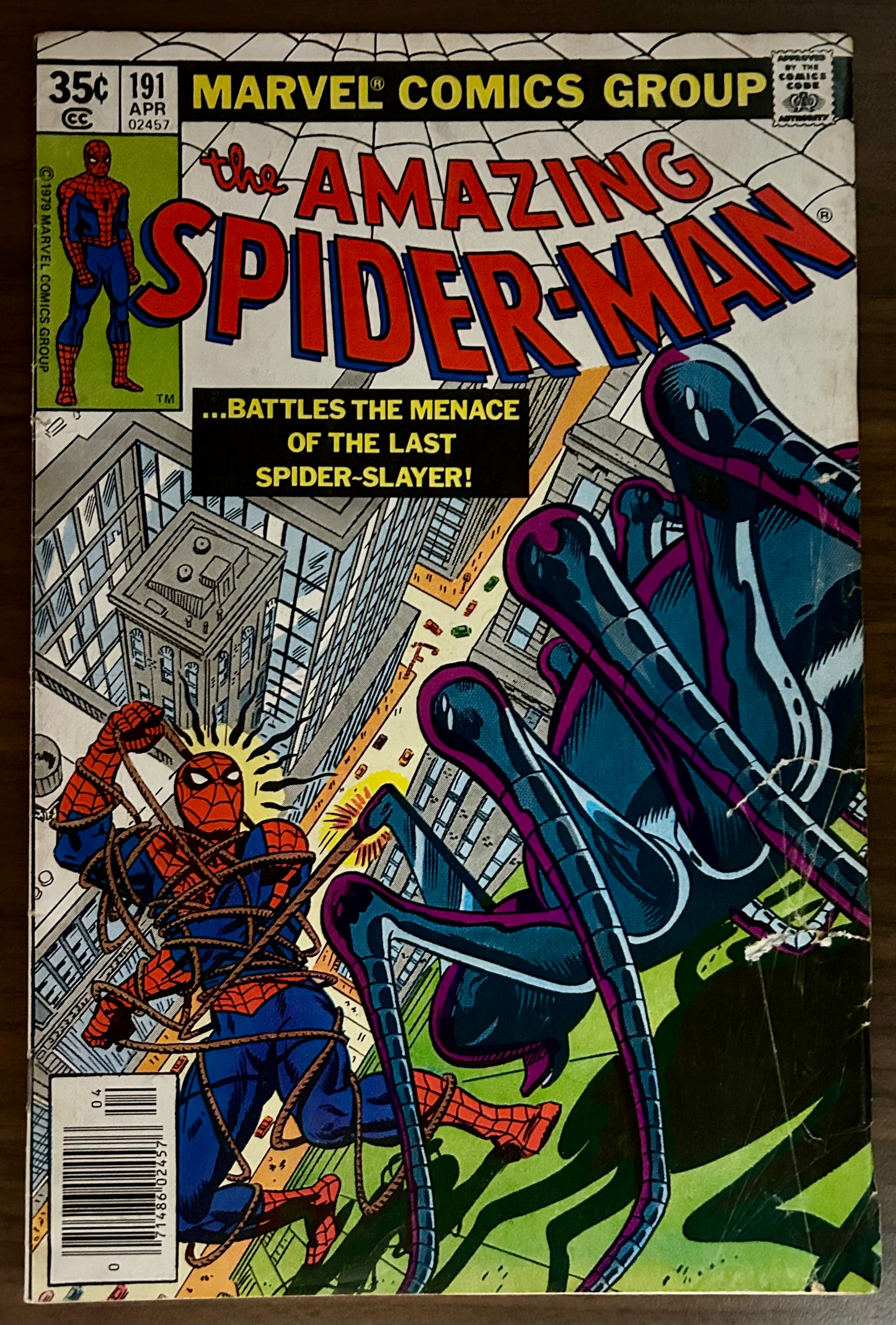 THE AMAZING SPIDER-MAN #191 [MARVEL COMICS] NEWSSTAND 1979