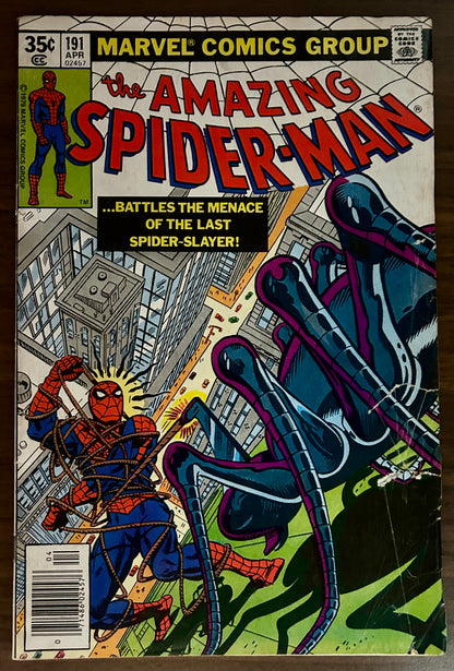 THE AMAZING SPIDER-MAN #191 [MARVEL COMICS] NEWSSTAND 1979