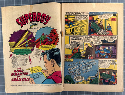 SUPERBOY #95 [COLOUR COMICS] AUSTRALIAN PRE-DECIMAL *SCARCE* 1957