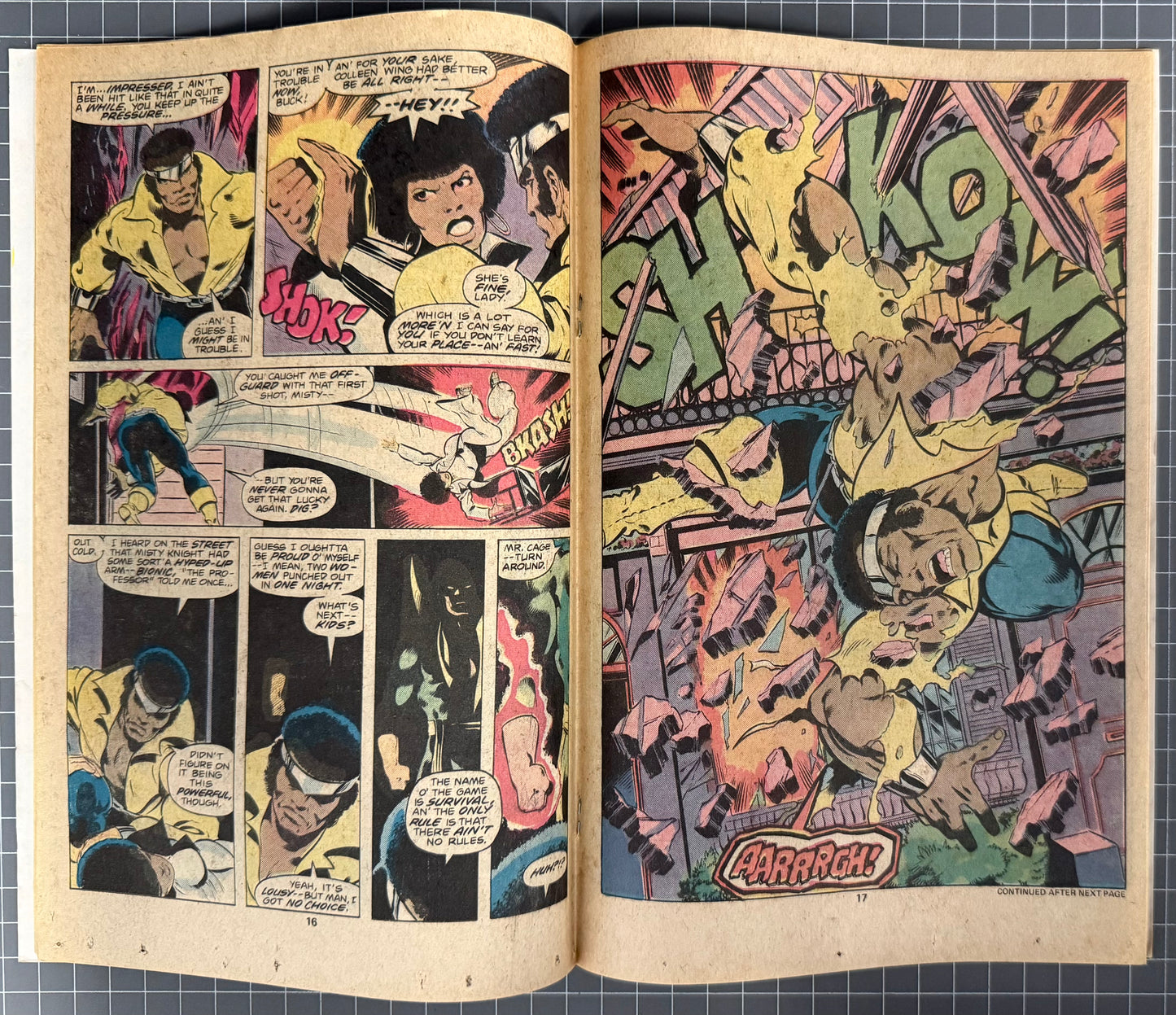 🔑 POWER MAN #48 [MARVEL COMICS] *POWER MAN AND IRON FIST TEAM-UP* 1977 FN