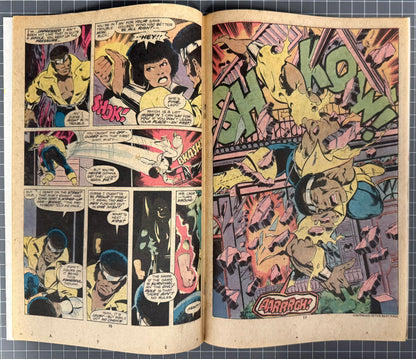 🔑 POWER MAN #48 [MARVEL COMICS] *POWER MAN AND IRON FIST TEAM-UP* 1977 FN