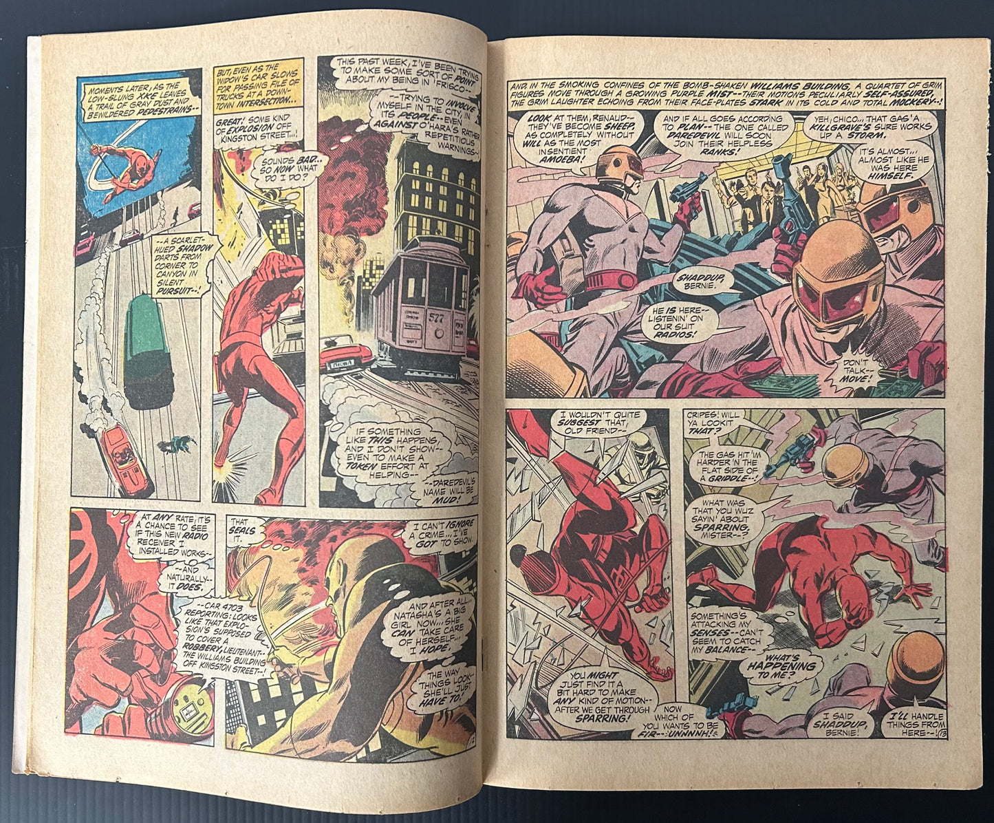 🔑 DAREDEVIL #88 [MARVEL COMICS] DIRECT *OIRGIN OF BLACK WIDOW* 1972 VG/FN