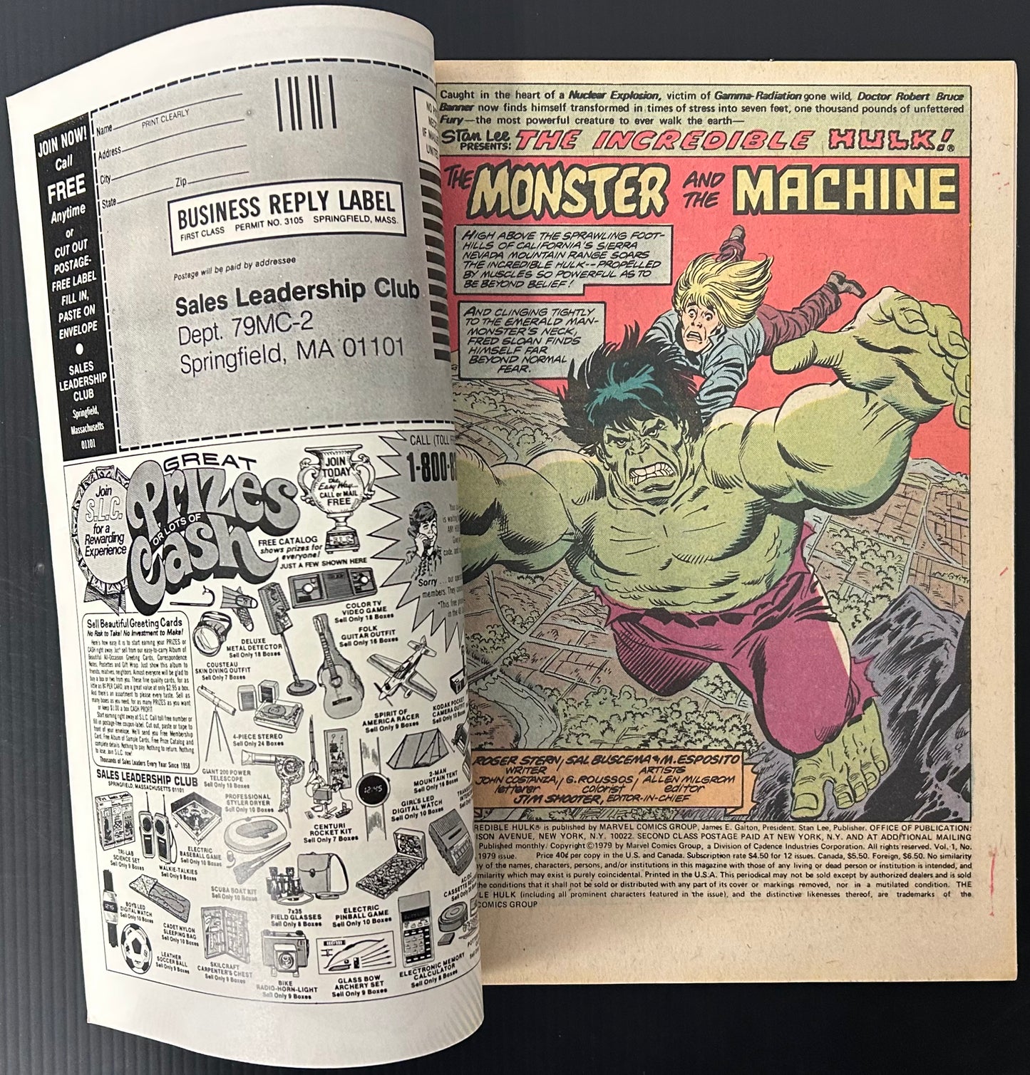 THE INCREDIBLE HULK #235 [MARVEL COMICS] NEWSSTAND 1979 VF/NM