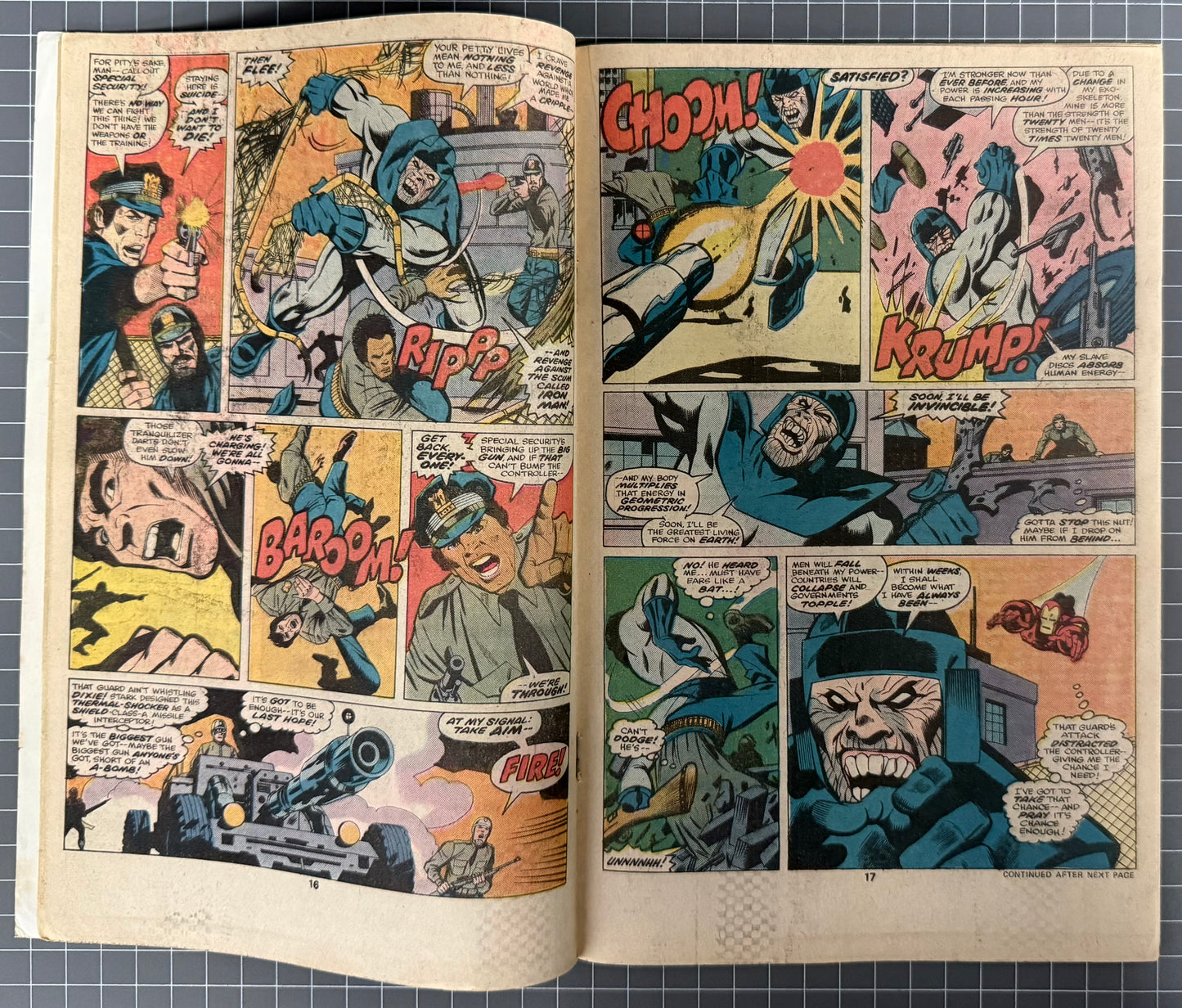 THE INVINCIBLE IRON MAN #91 [MARVEL COMICS] 1976 VG-