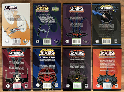 STAR WARS: 8 Volumes Complete X-Wing Rogue Squadron TPBs, 1st Prints *RARE*