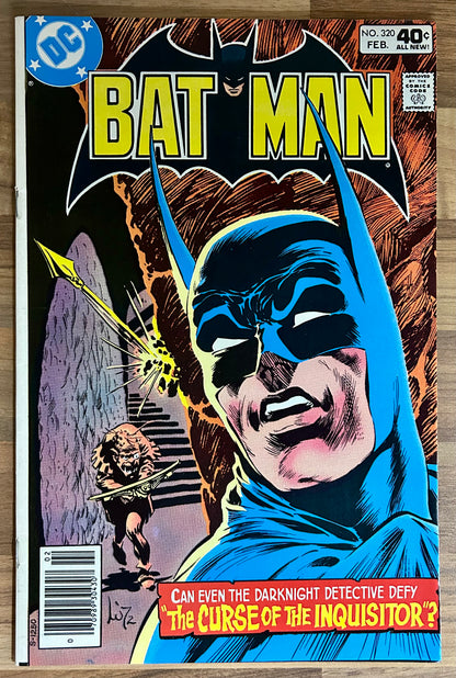 BATMAN #320 [DC COMICS] NEWSSTAND *INQUISITOR DEBUT* 1980 VF