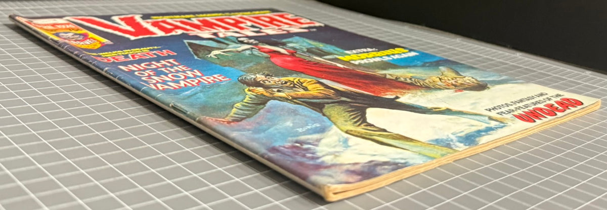 🔑 VAMPIRE TALES #4 [MARVEL] *CAMEO LILITH* HORROR MAGAZINE 1974 FN