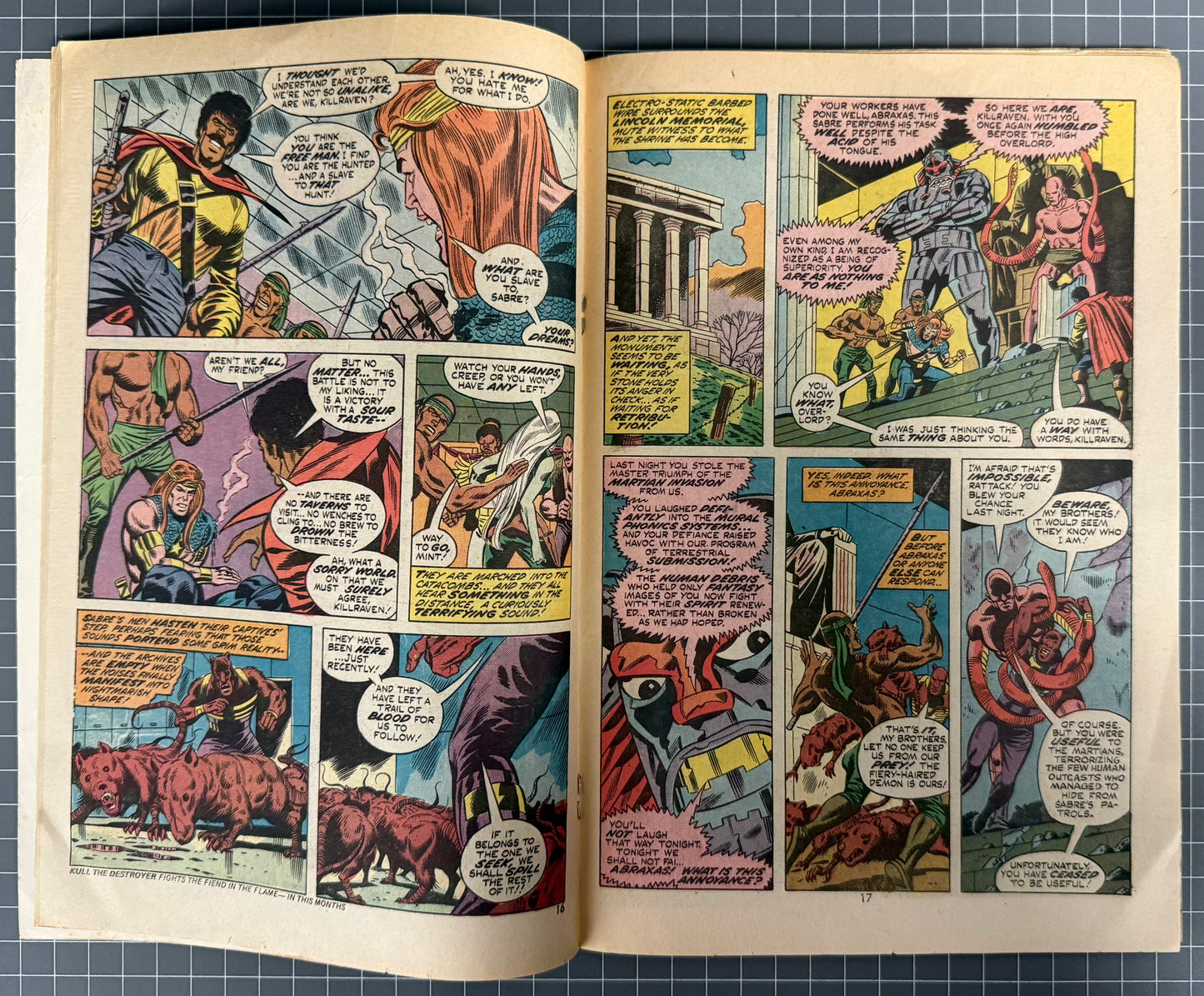 AMAZING ADVENTURES #24 [MARVEL COMICS] *WAR OF THE WORLDS* 1974 GD/VG