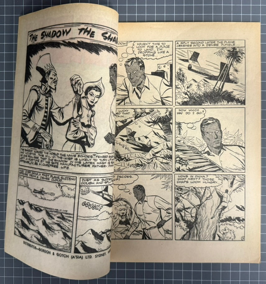 THE SHADOW #98 [TRICHO] AUSTRALIAN PRE-DECIMAL COMIC 1962
