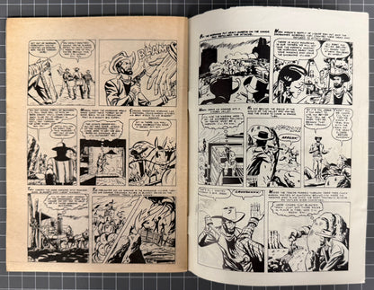 BLAZING WESTERN ACTION [YAFFA PUBLISHING] AUSTRALIAN MARVEL DIGEST COMIC 1983