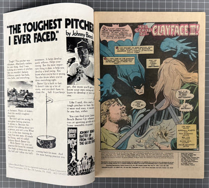 🔑 DETECTIVE COMICS #478 [DC COMICS] *1ST FULL APP. CLAYFACE III* 1978 FN/VF
