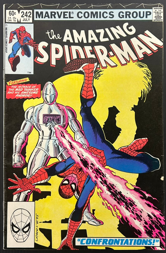 THE AMAZING SPIDER-MAN #242 [MARVEL COMICS] DIRECT 1983 FN/VF