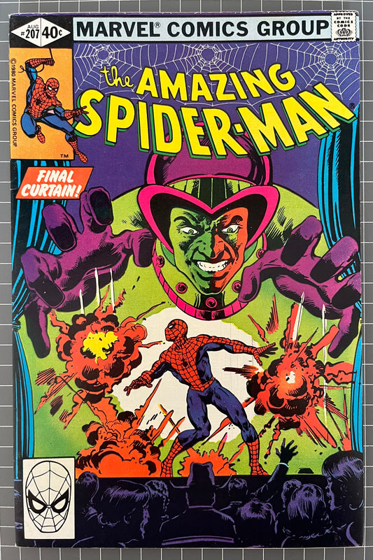 THE AMAZING SPIDER-MAN #207 [MARVEL COMICS] 1980 VF