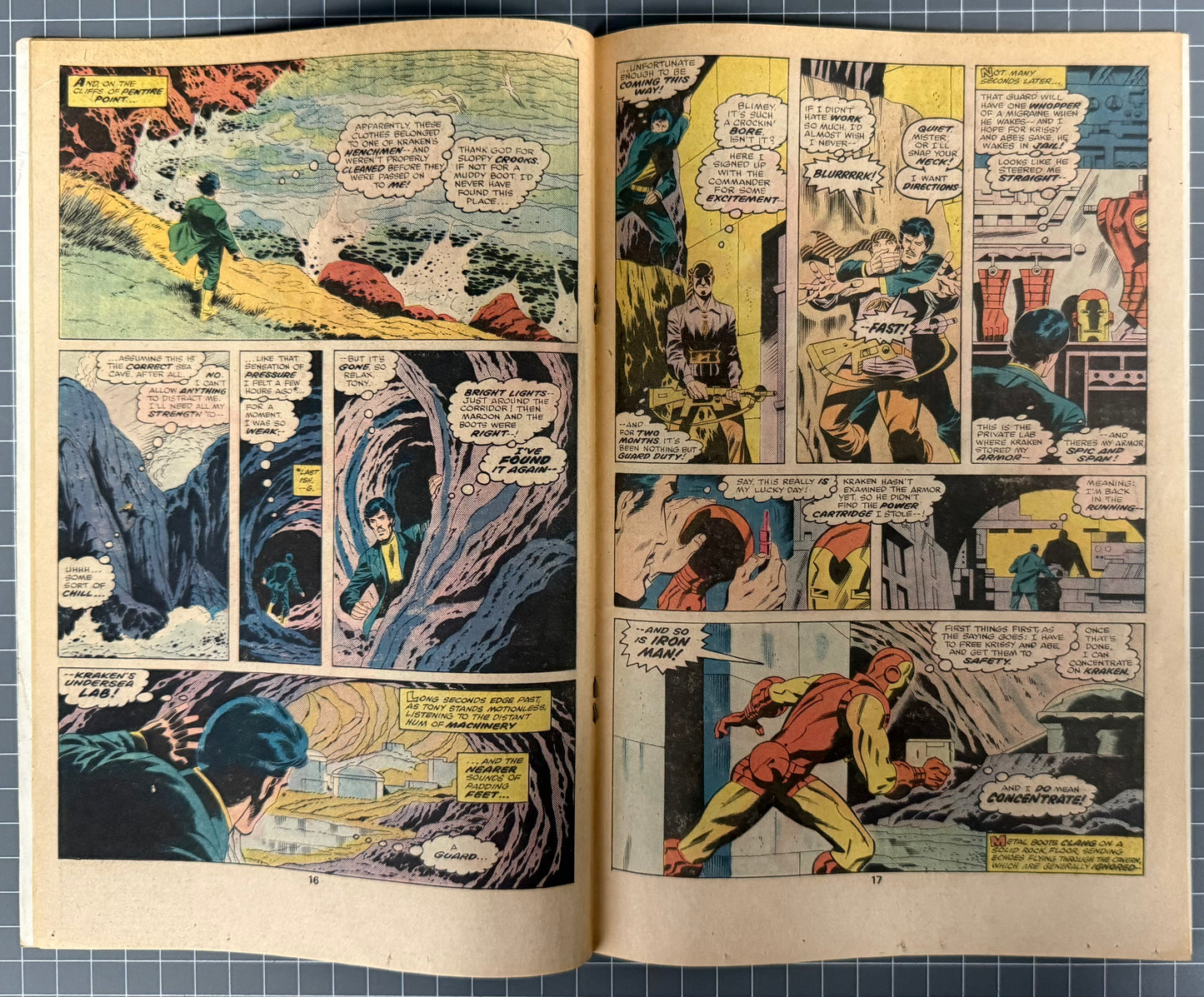 THE INVINCIBLE IRON MAN #94 [MARVEL COMICS] 1977 GD/VG