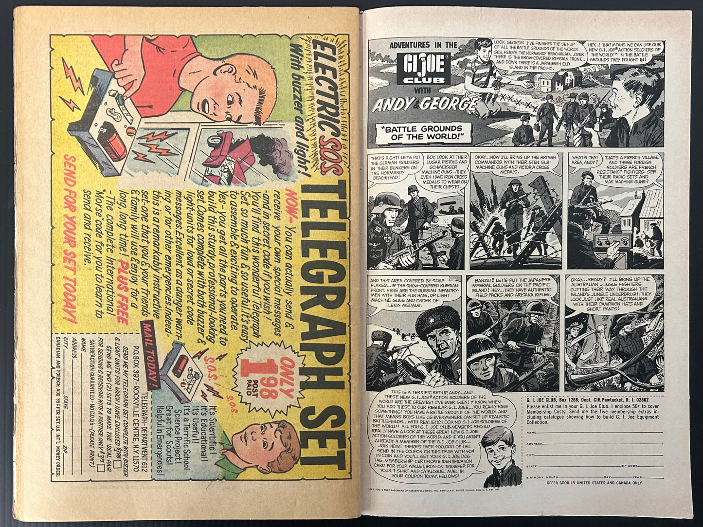 ACTION COMICS #344 [DC COMICS] DIRECT 1967 VG-